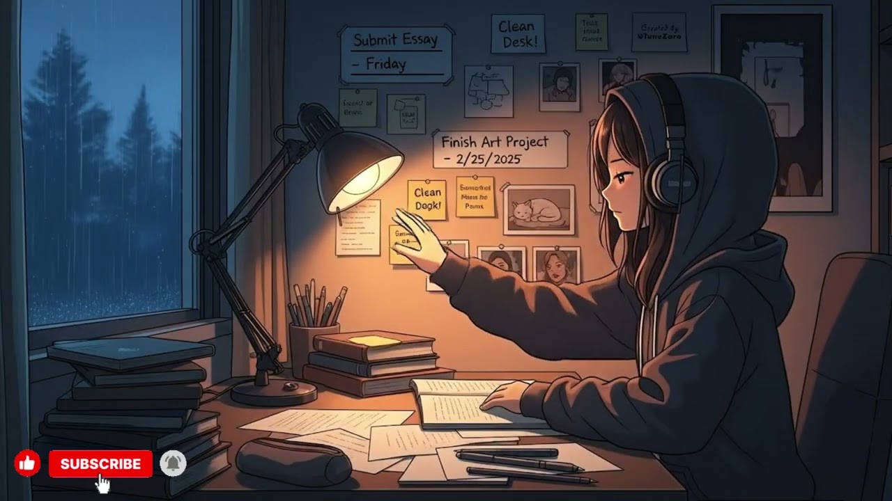 📚 STUDY FLOW SESSION LOFI – DEEP FOCUS & RELAXING BEATS FOR YOUR MIND ✨