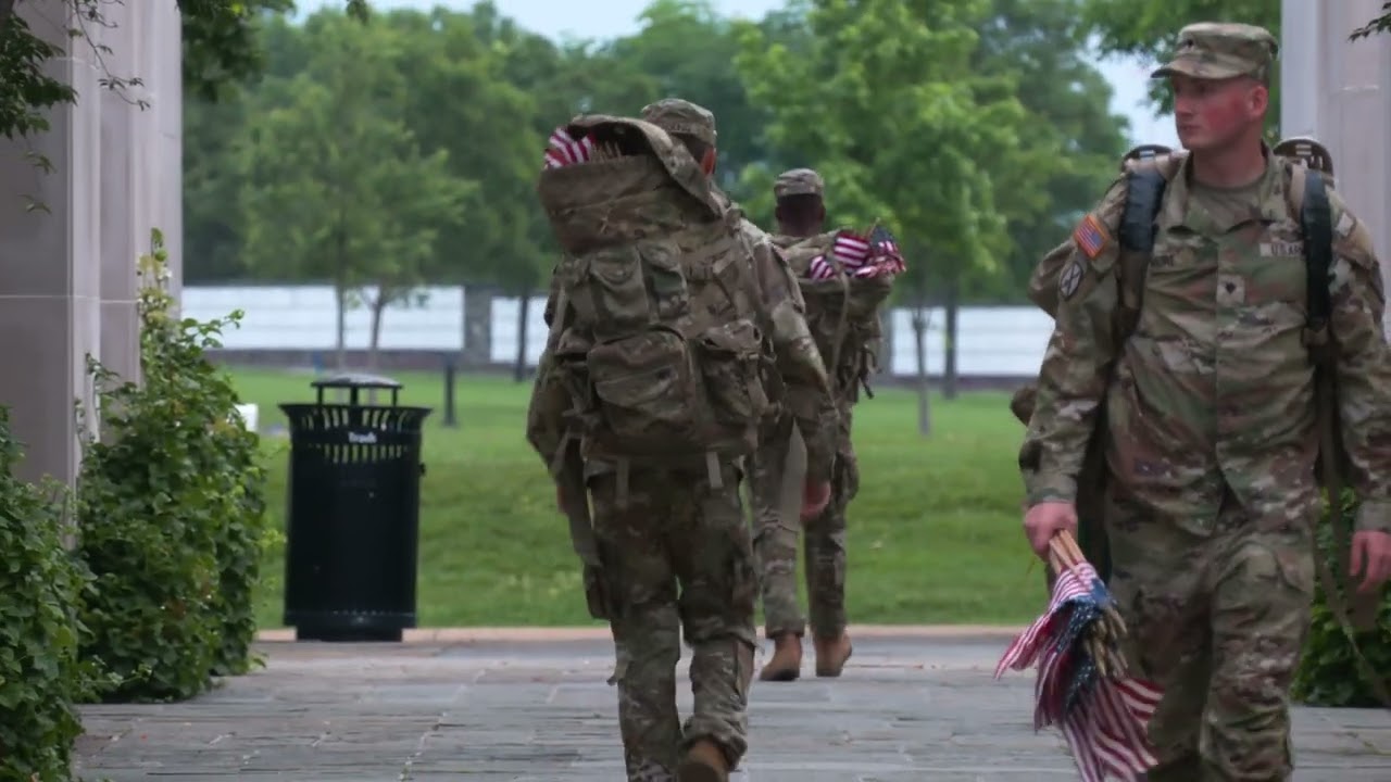 'FLAGS IN' at Arlington National Cemetery (Memorial Day 2024)