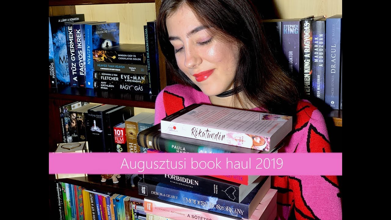 Augusztusi MEGA book haul | BORKAREADS