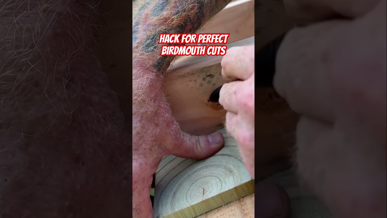 How to get perfect Birdmouth cuts EVERY TIME! #builddadbuild