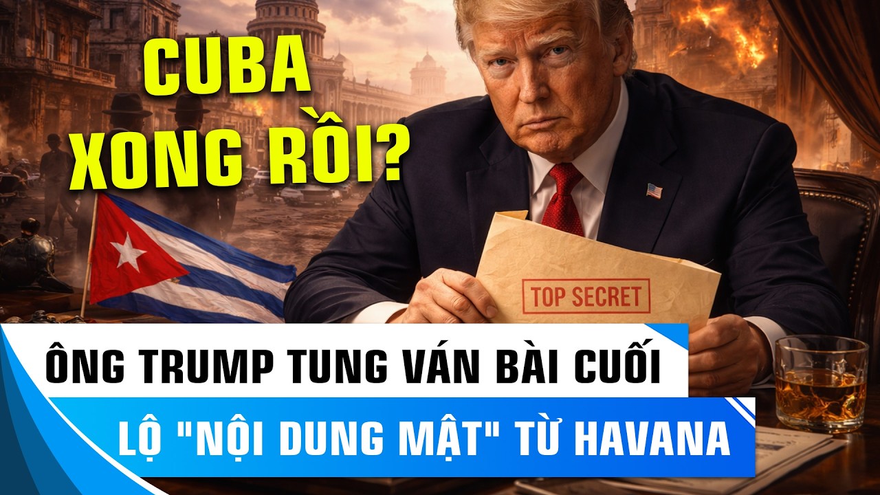 NỘI DUNG MẬT TỪ HAVANA – VÁN BÀI CUỐI TRÊN BÀN CỜ TRUMP