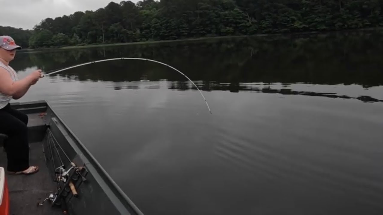 Rod bending fish her biggest fish ever