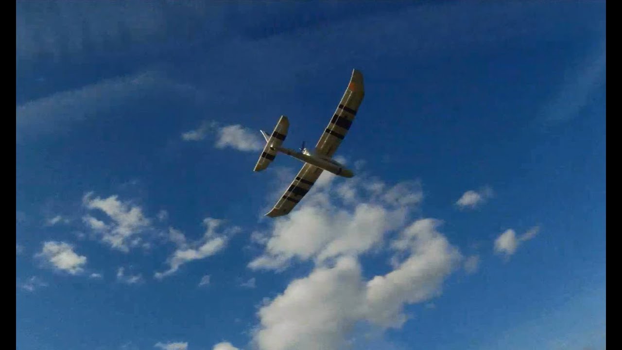 Замер максимальной скорости самолета Bixler 3