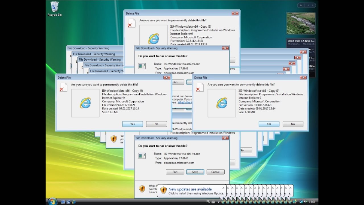 Windows Vista Crazy Error [720p/HD]