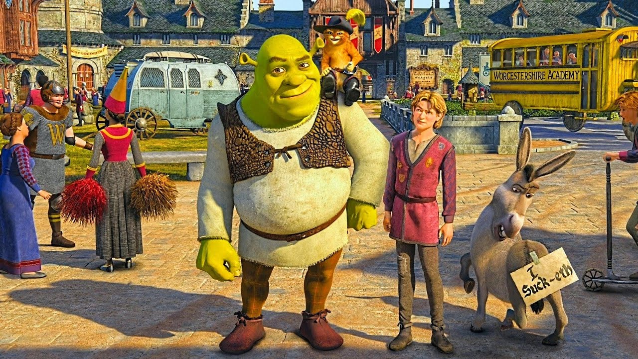 ami onuki 3 (shrek) the third part 19 - captured/ruby speech/hans fate