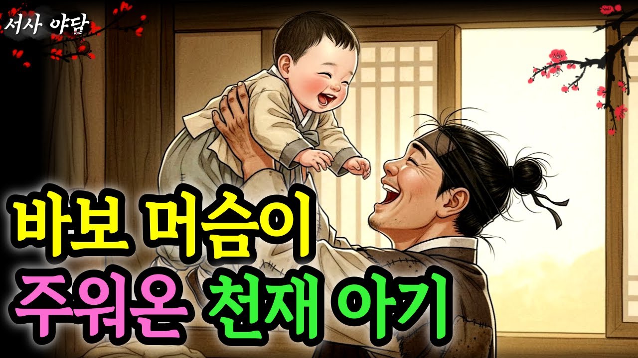 모두가 버렸지만 바보 머슴만 지켜낸 아기 #민담 #야담 #설화 #옛날 이야기