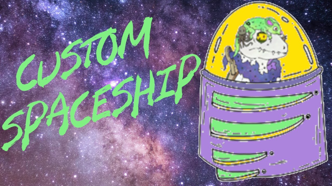 FULLY CUSTOMIZABLE - Galactic Geckos Spaceship NFT