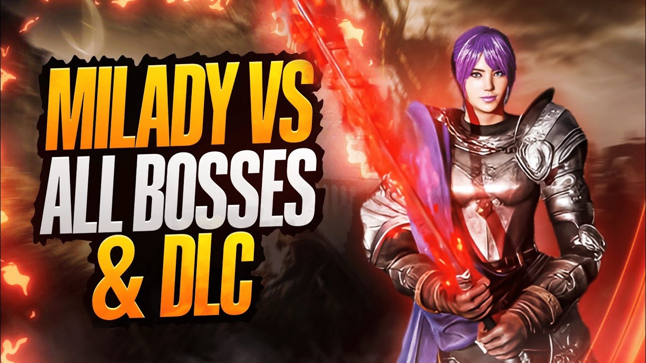 Elden Ring - Milady Vs All Bosses & DLC  NG+ 4k (No Damage)