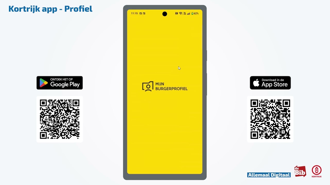 Kortrijk-app: Je profiel instellen