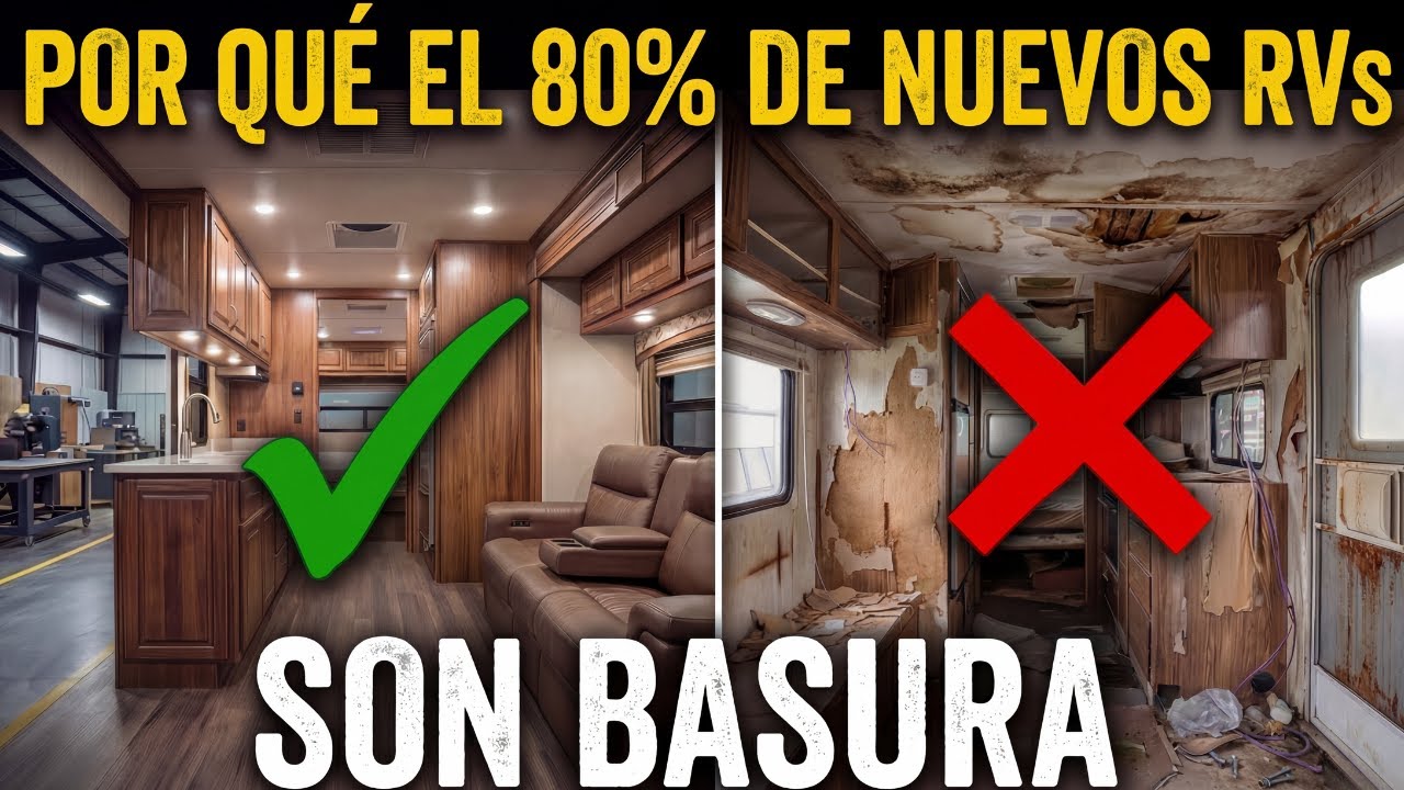 Por qué el 80% de los RVs nuevos son basura (el secreto oculto de las fábricas)