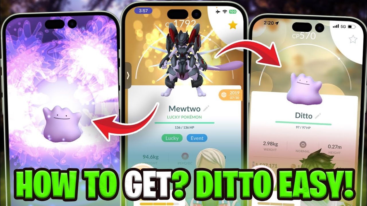 How To Catch Ditto In Pokemon Go 2026 | Very Easiest Way To Get Ditto In Pok&eacute;mon Go 