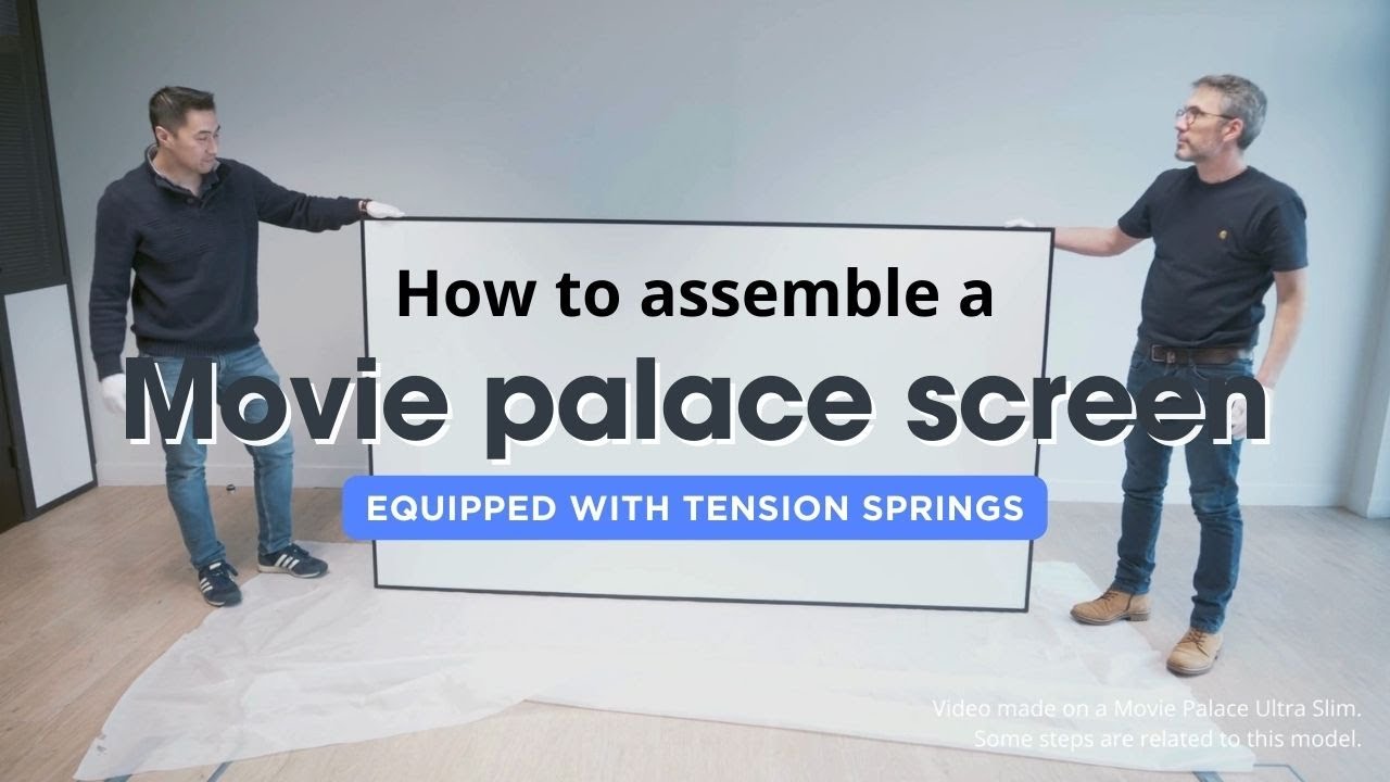 Tutorial: How to assemble a Movie Palace with tension springs