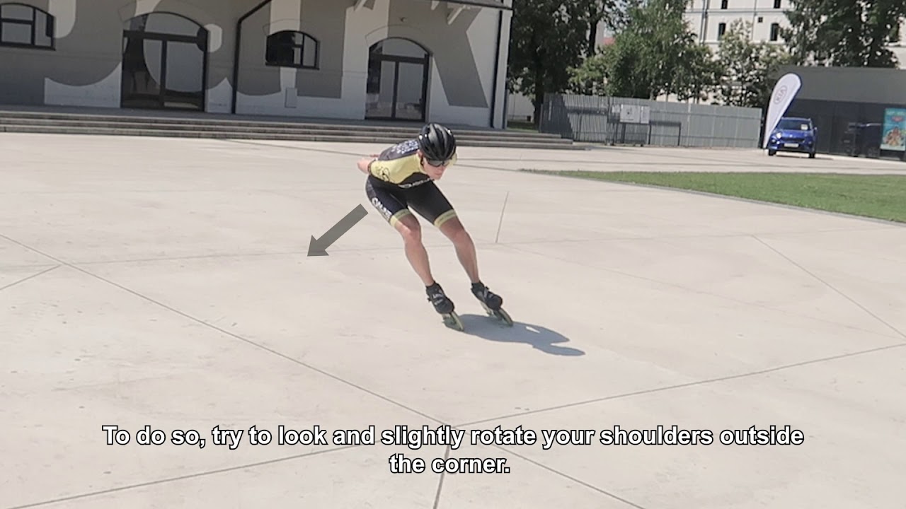 Skating through the corners - Exercises Level 1