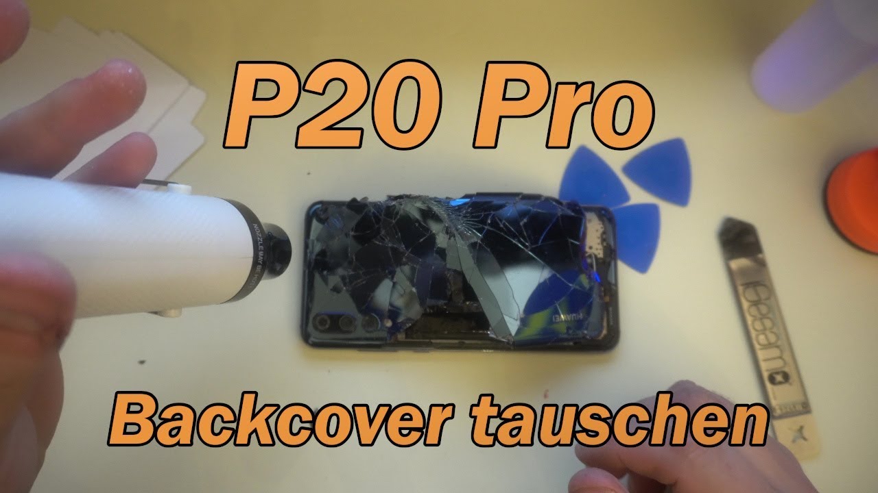 Huawei P20 Pro - Backcover tauschen