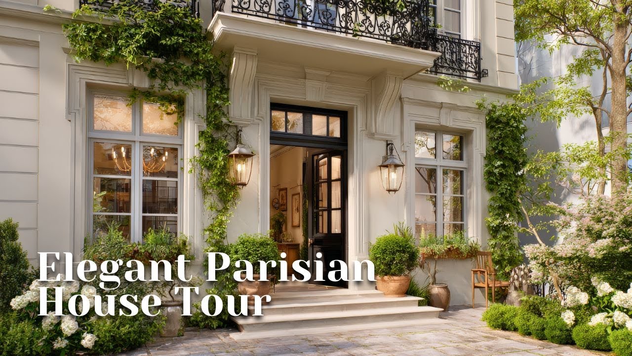Elegant Parisian House Tour | Discover Timeless French Glamour & Sophisticated Style