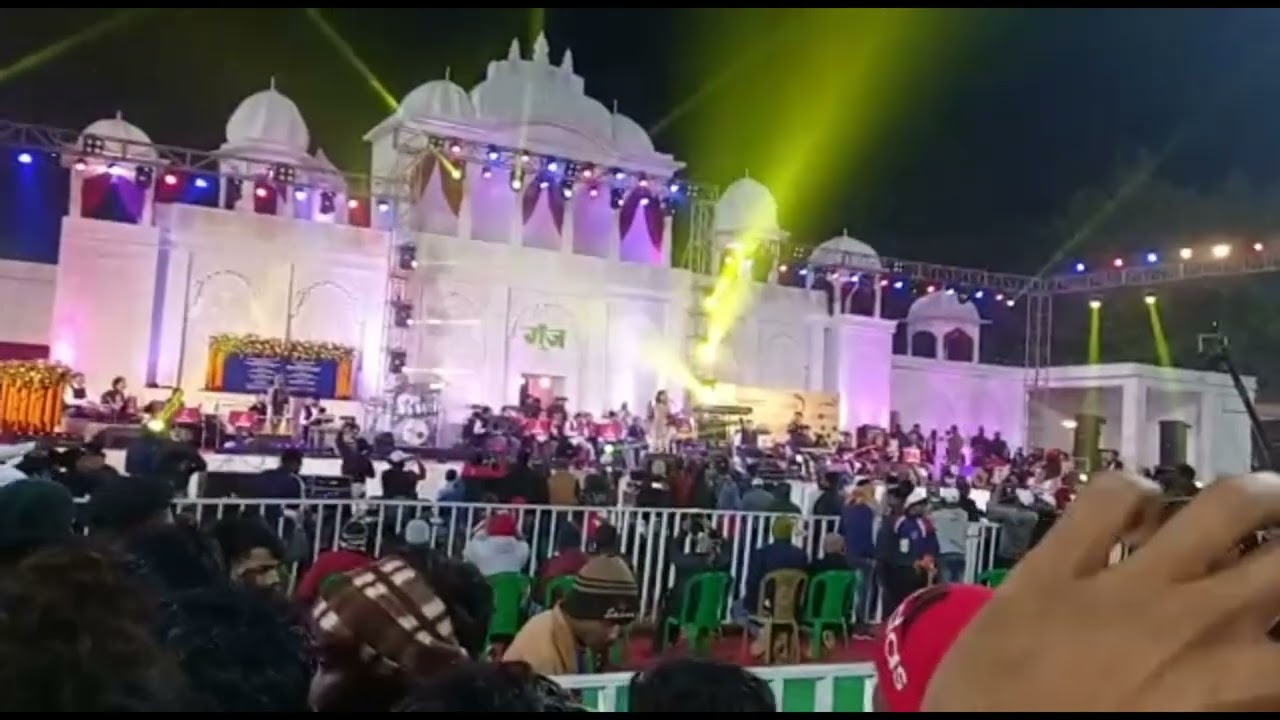 Gunj mahatsav silli jharkhand l stage program gunj mela l Tulsi kumar singer stage program