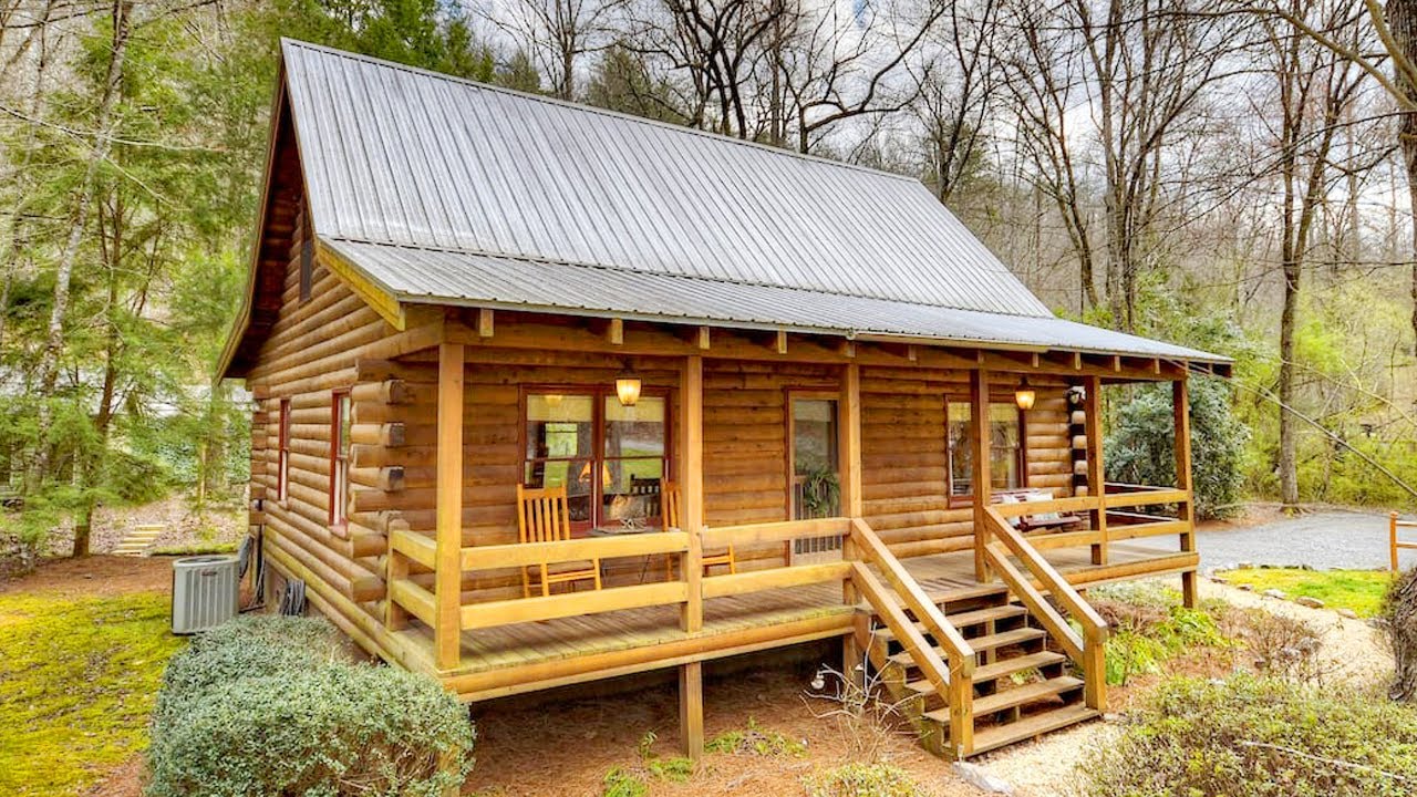 Blue Ridge Cabin on Creek 5 Min from Town & Lake | Exploring Tiny House