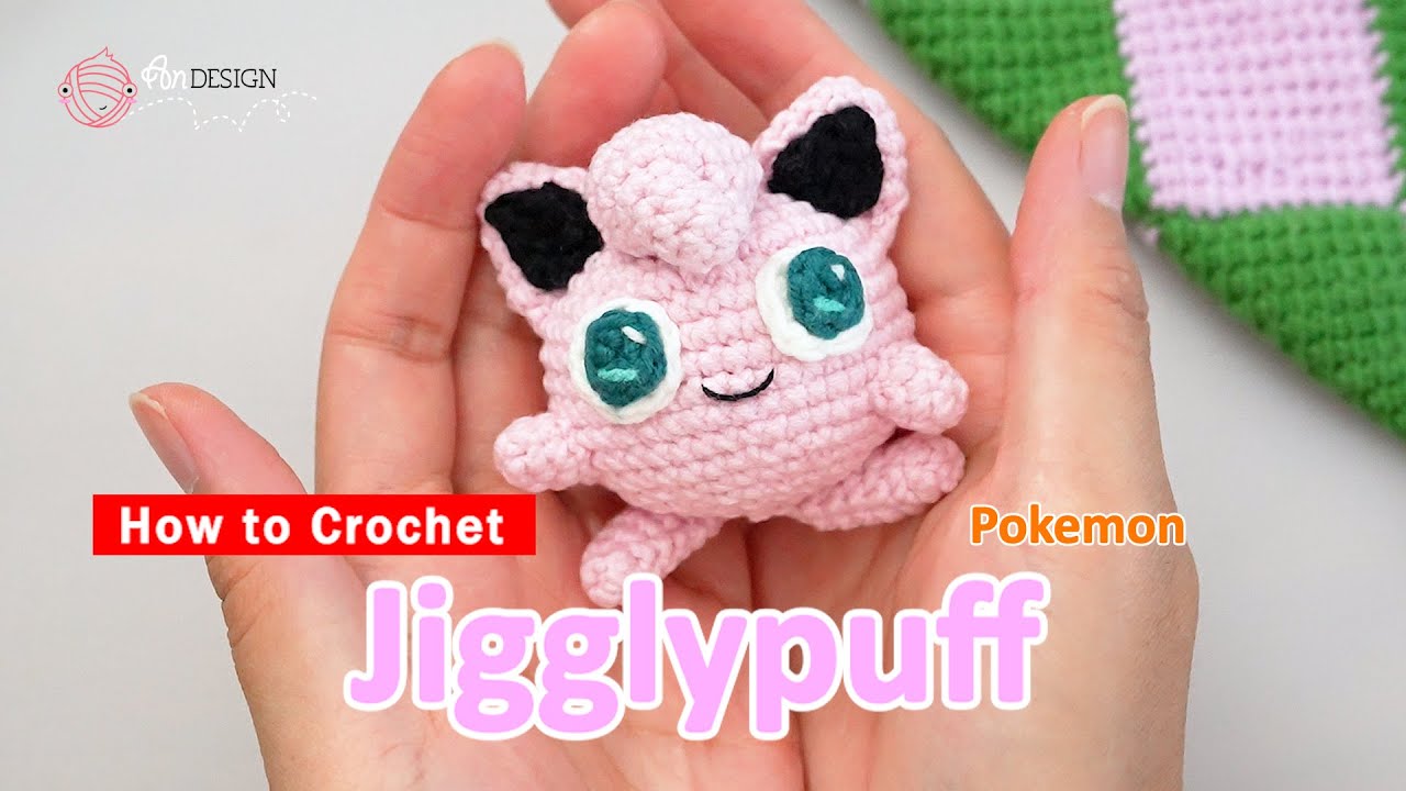 How to Crochet Pokemon Jigglypuff | Step-by-Step Pokémon Plush Tutorial