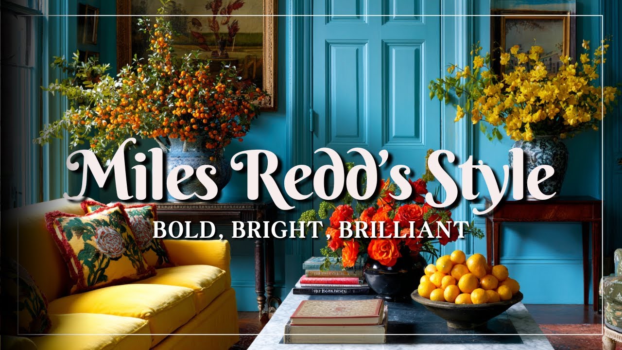 Miles Redd’s Theatrical Interiors: Classic Design with a Whimsical Twist