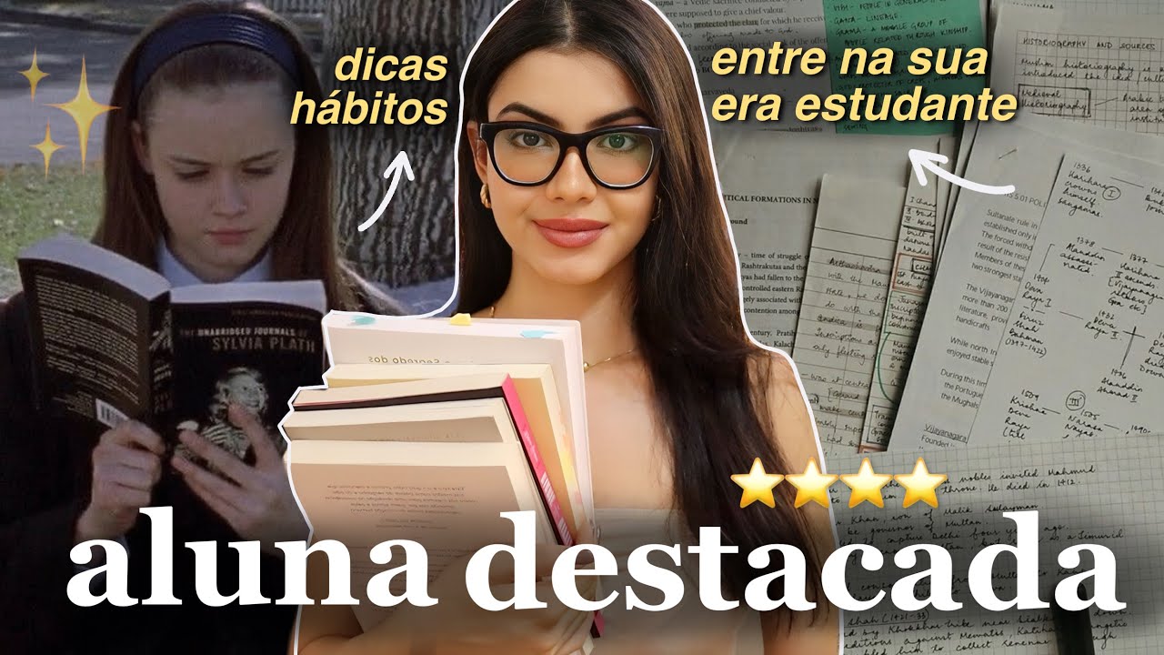 como ser uma ALUNA DISCIPLINADA E SE DESTACAR? 📚| + dicas de estudos.