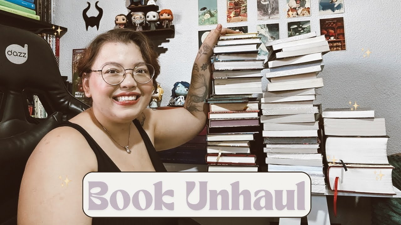 Book Unhaul | Tirei mais de 50 livros da minha estante 📚
