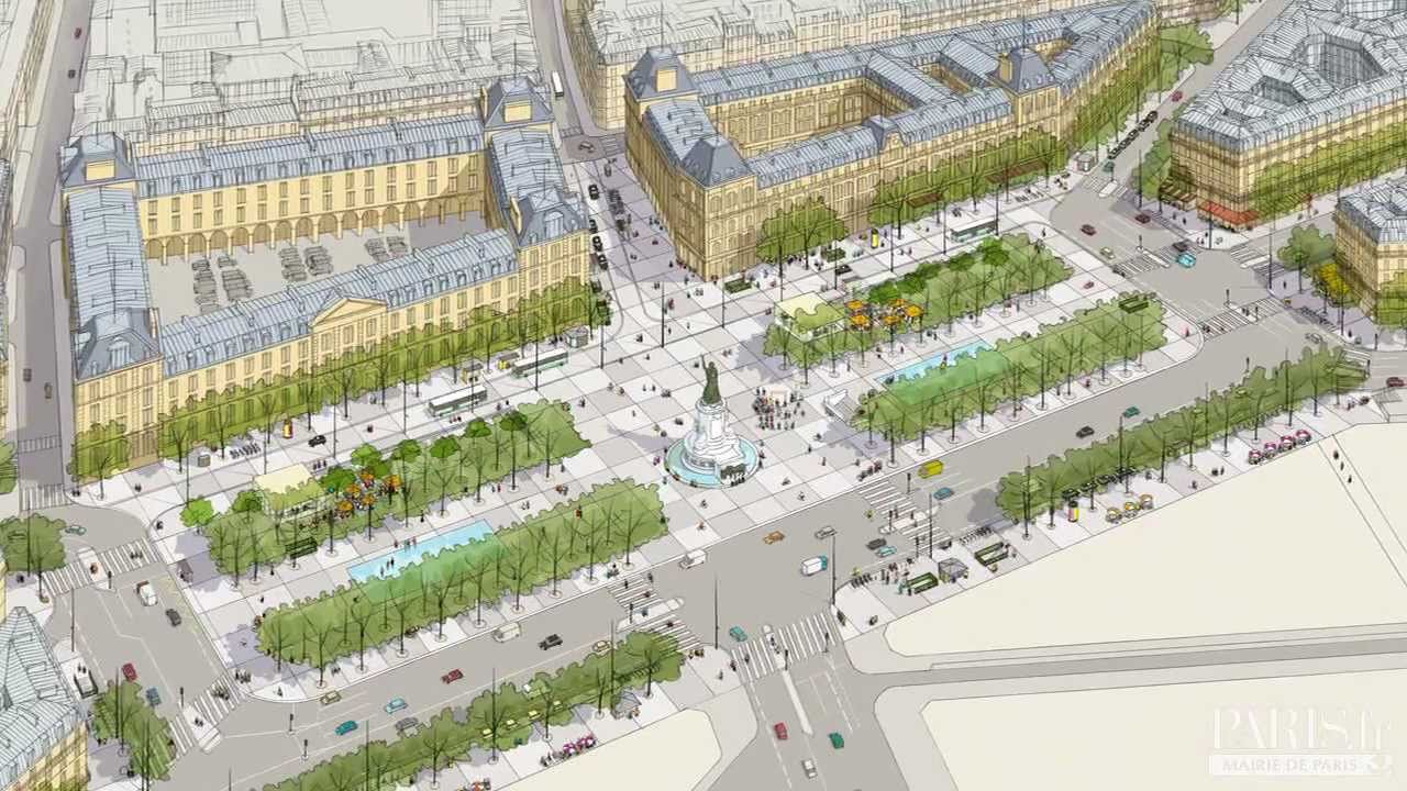R&eacute;am&eacute;nagement de la Place de la R&eacute;publique