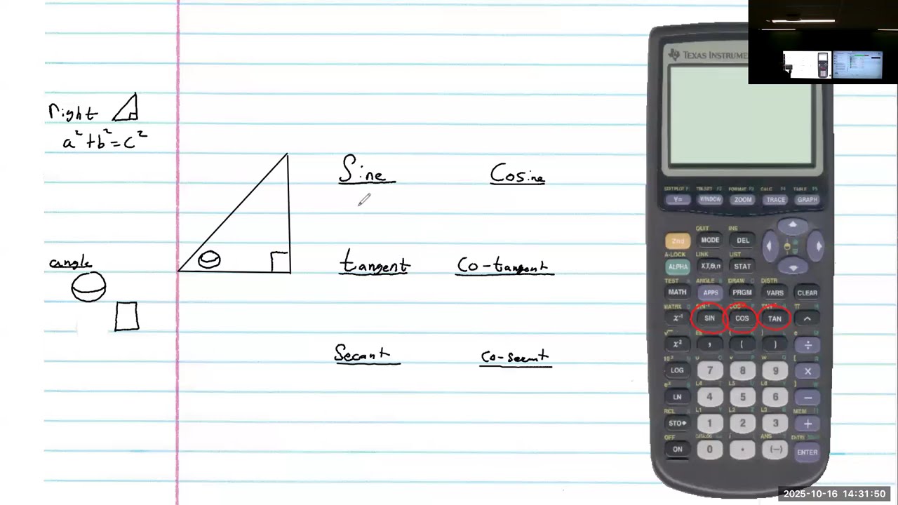 Six Trig Functions 1
