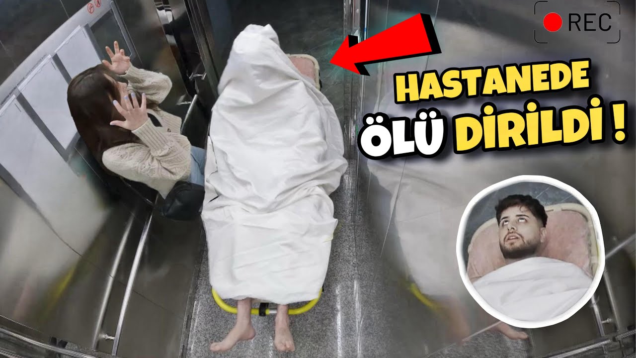 HASTANEDE DİRİLEN ADAM ŞAKASI ! (Türkiyede İlk)