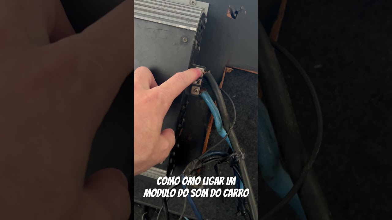 Como ligar um m&oacute;dulo de som de carro forma simples