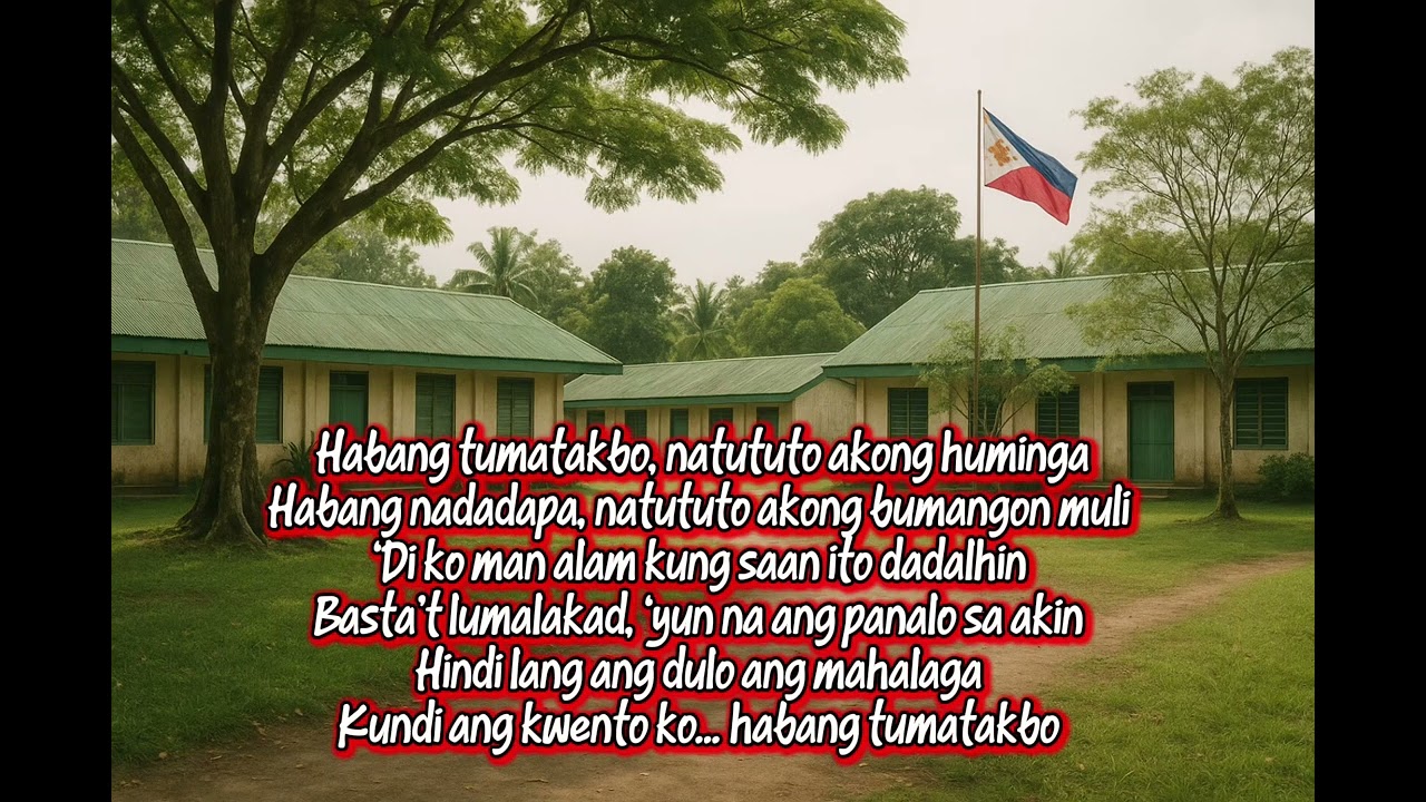 HABANG TUMATAKBO / Instrumental filipino Graduation song