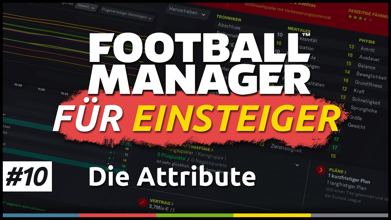 Alle Spielerattribute erklärt