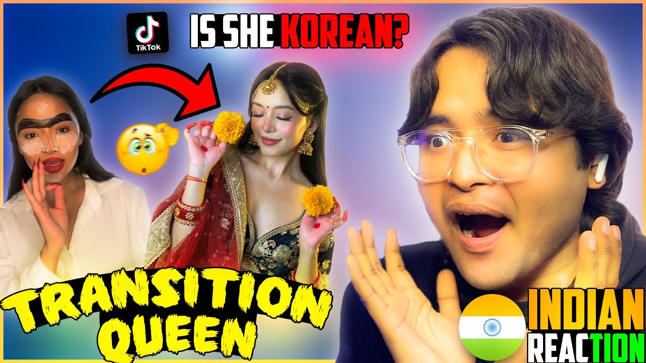 Indian Reaction on Simpal Kharel's Tiktok Videos | @SimpalKharel