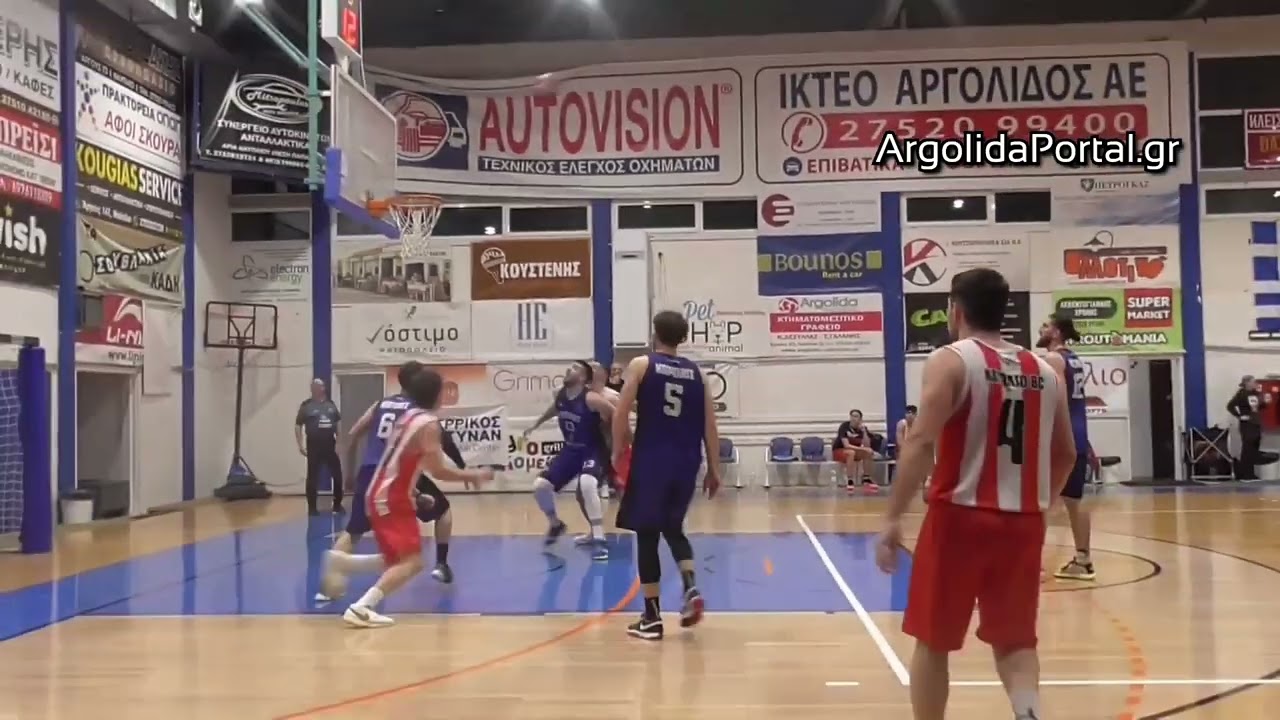 ArgolidaPortal.gr Μπάσκετ Α1ΕΣΚΑΚ: Δόξα Ναυπλίου – Kορωνίς Λυγουριού 77-73