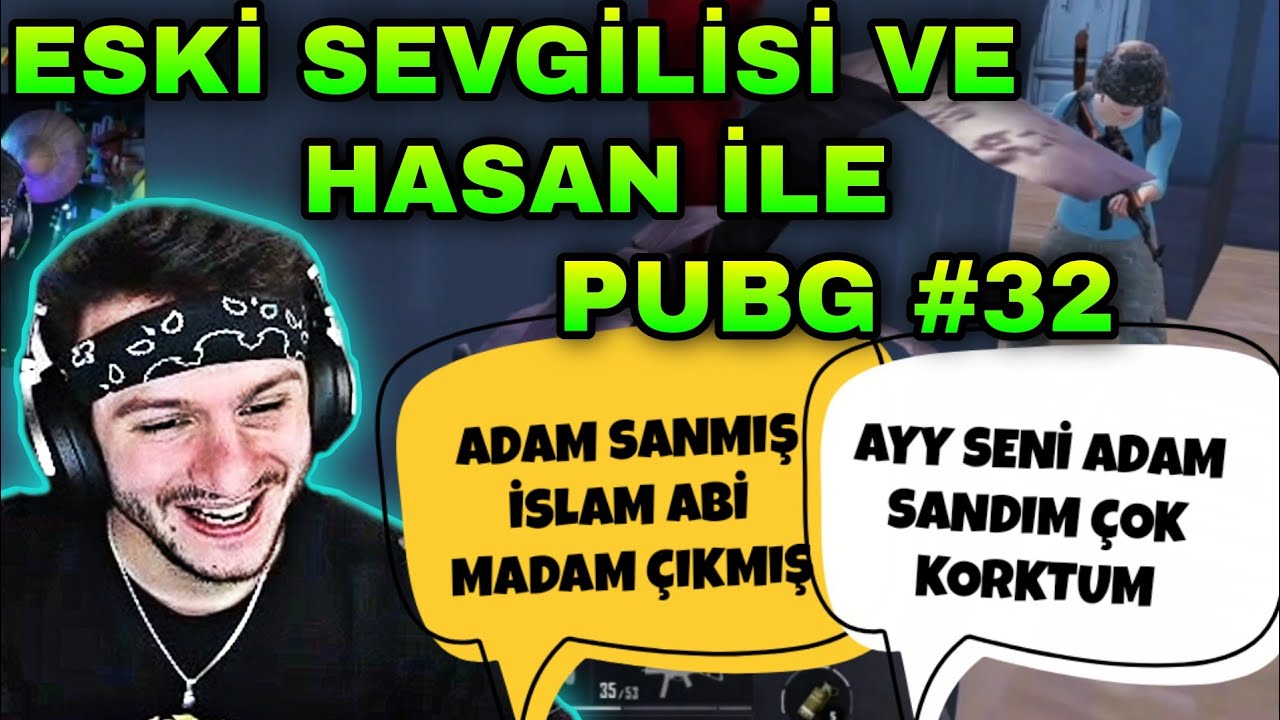 RAMMUS53 ESKİ SEVGİLİSİ VE HASAN İLE PUBG MOBİLE KEYFİSİ #32 (AYY SENİ ADAM SANDIM ÇOK KORKTUM)
