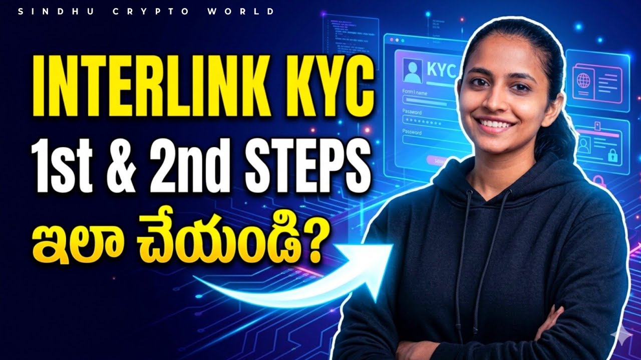 InterLink KYC Process Step 1 & 2 Explained | @sindhu_crypto_world
