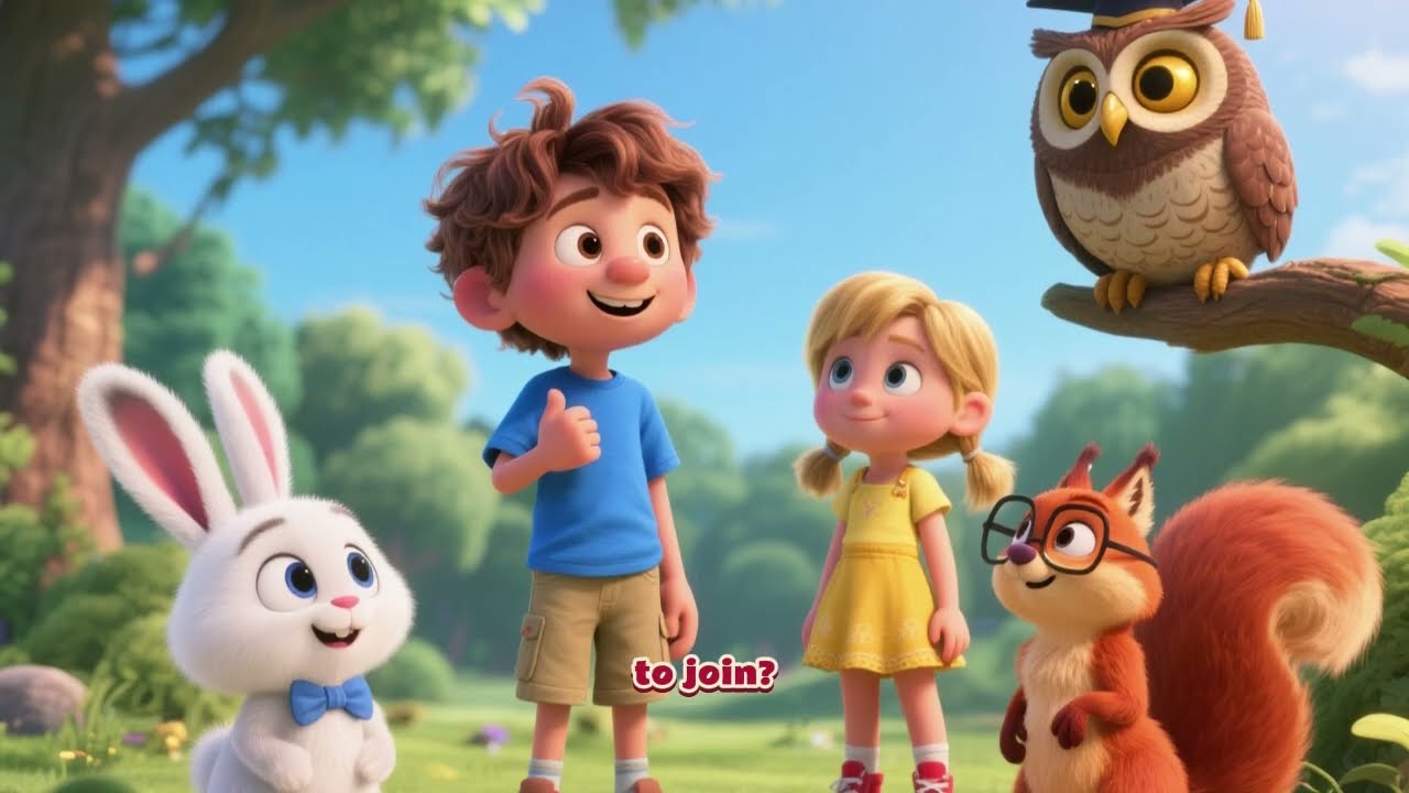 Lucas, and Sofia and the Adventure of the Happy Animals