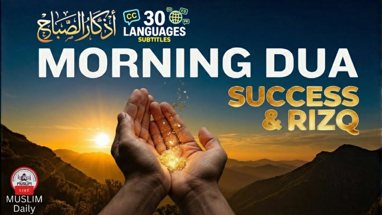 Morning Adhkar (أذكار الصباح) Daily Supplications for Barakah & Inner Tranquility | Muslim Daily