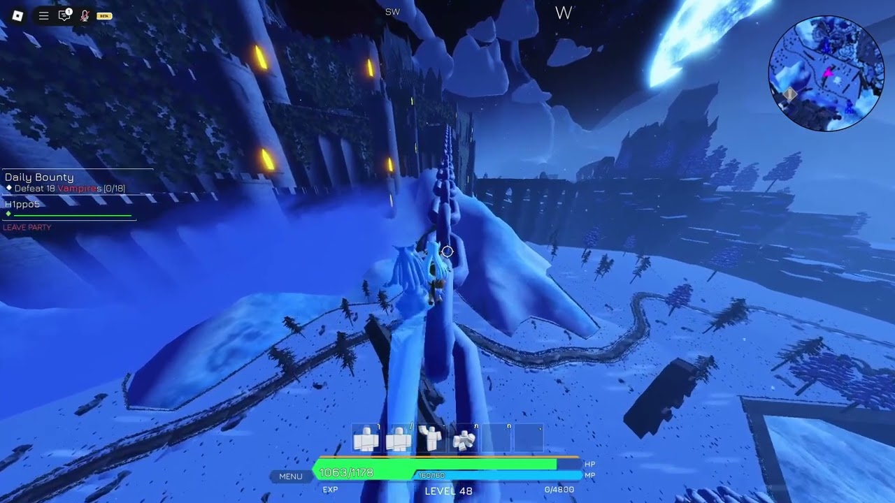 Blue Heater 2 : Fast way to go to Spectral Dragon Boss