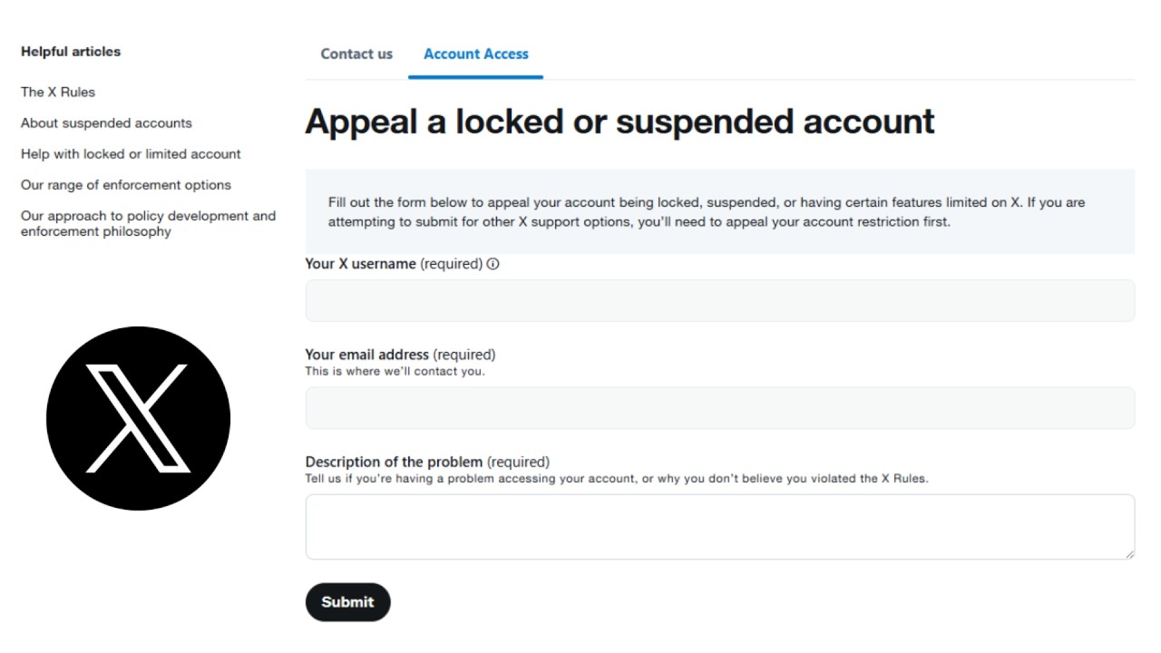 How To Recover X (Twitter) Account Suspended For No Reason (Inauthentic Behaviours)