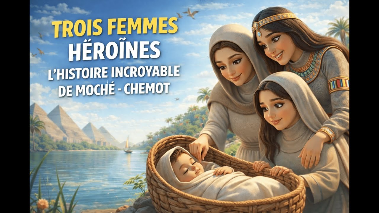 TROIS FEMMES HÉROÏNES - L’Histoire Incroyable de Moché – Chemot