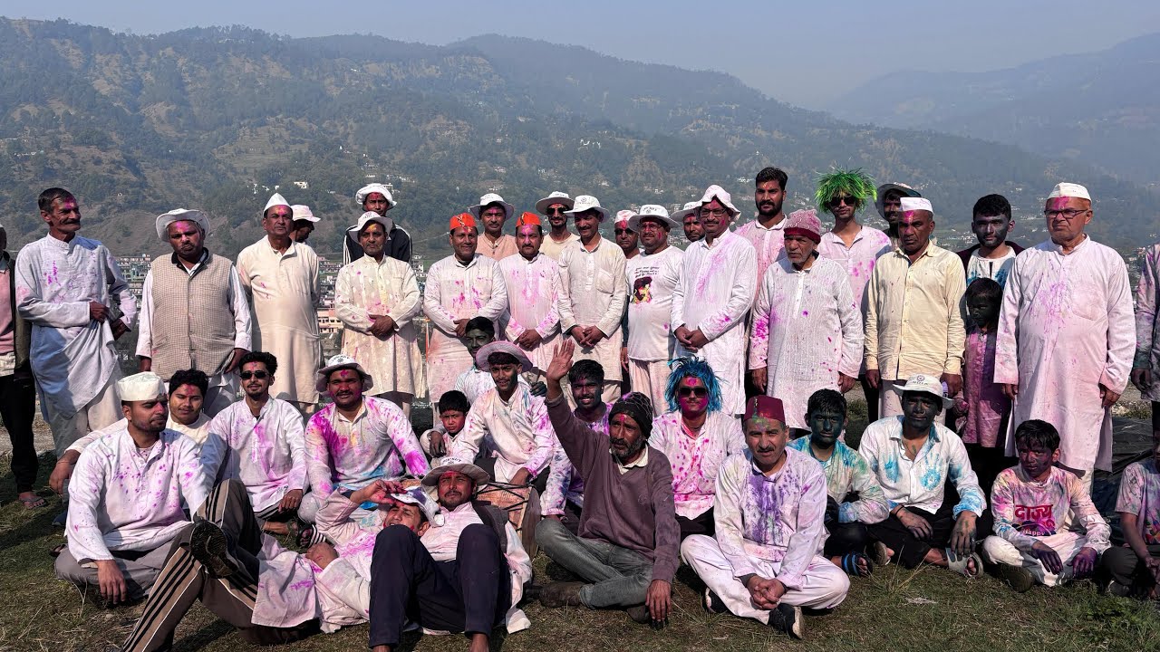 गांव की होली 🫟#holi #villagelife #holiprank 