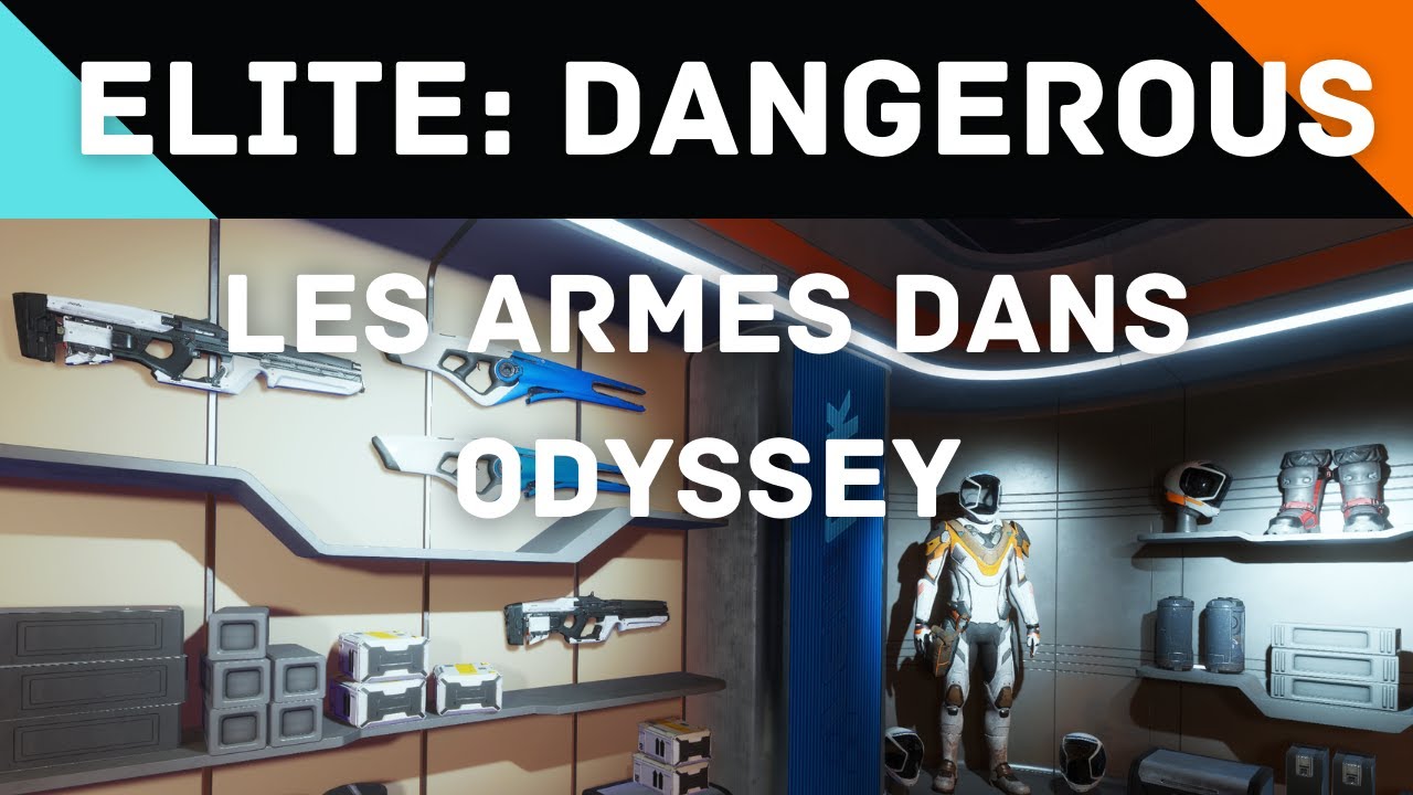 Elite: Dangerous - Le point sur l'armement d'Odyssey