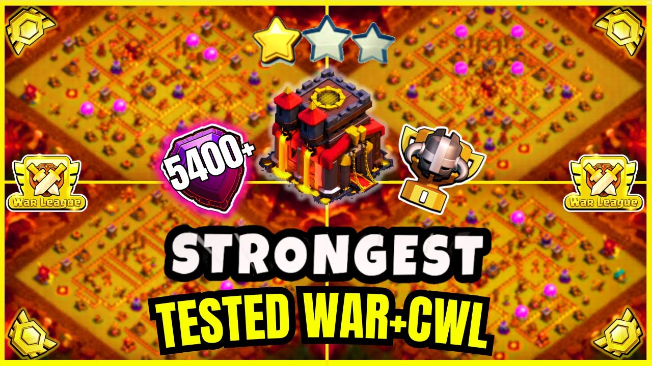 ( TOP 50🔥 ) BEST TH10 CWL BASE WITH LINK 2025 || TH10 WAR BASE LINK 2024 || TH10 BASE CLASH OF CLANS