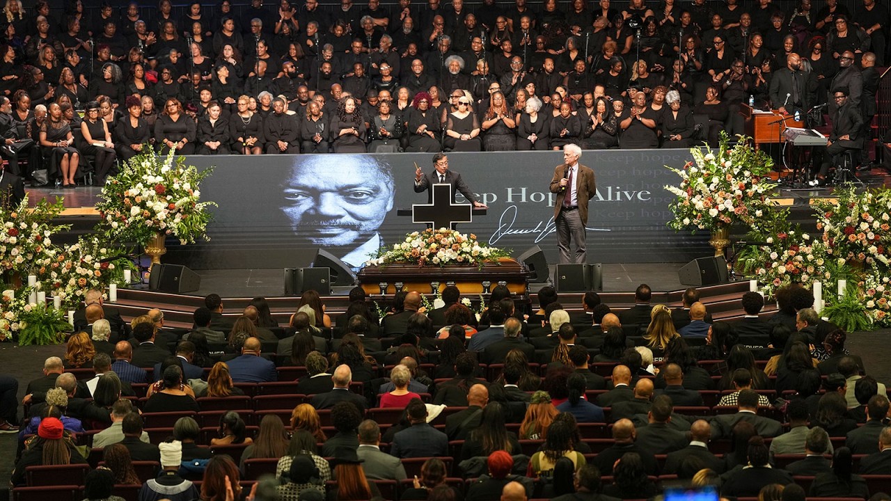 Intervención del presidente Gustavo Petro Urrego durante las exequias del Reverendo Jesse Jackson
