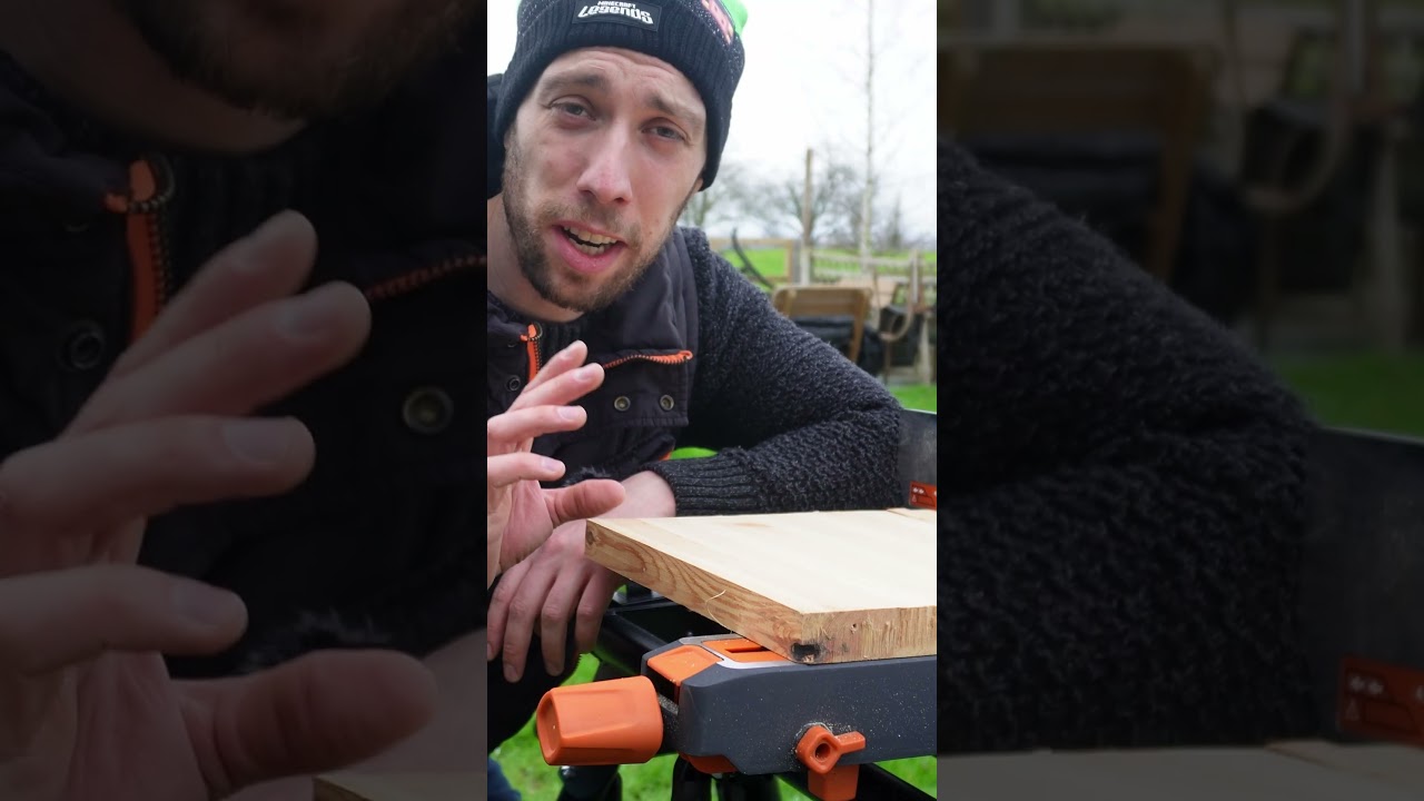🙌 AVOID Tearout With This Simple Tip 🪚 #woodworking #diy #shorts