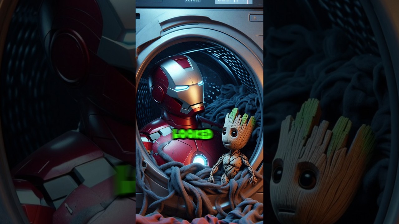 Iron Man&rsquo;s Epic Laundry Fail &ndash; Captain America & Gru Can't Stop Laughing! 😂