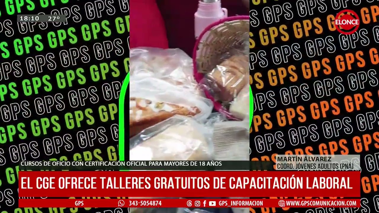 El CGE ofrece talleres gratuitos de capacitación laboral-ELONCE-10/03/2026