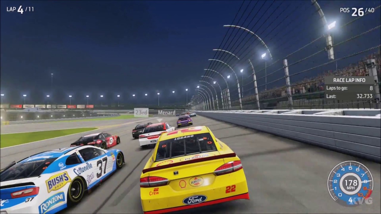 NASCAR Heat 3 - Gameplay (PS4 HD) [1080p60FPS]