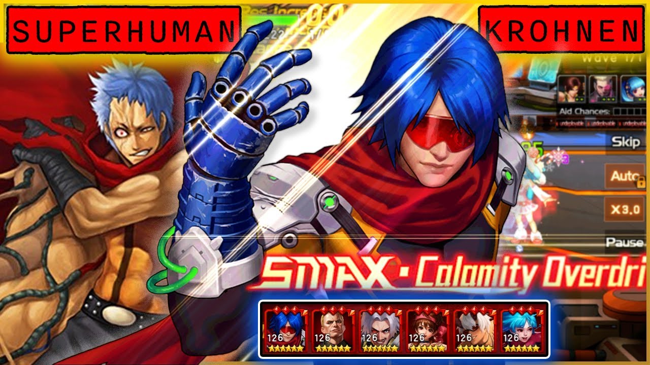 Superhuman Krohnen | A DPS MACHINE | Arena Battle With New Fashion - KOF 98 UM OL - GLOBAL Version