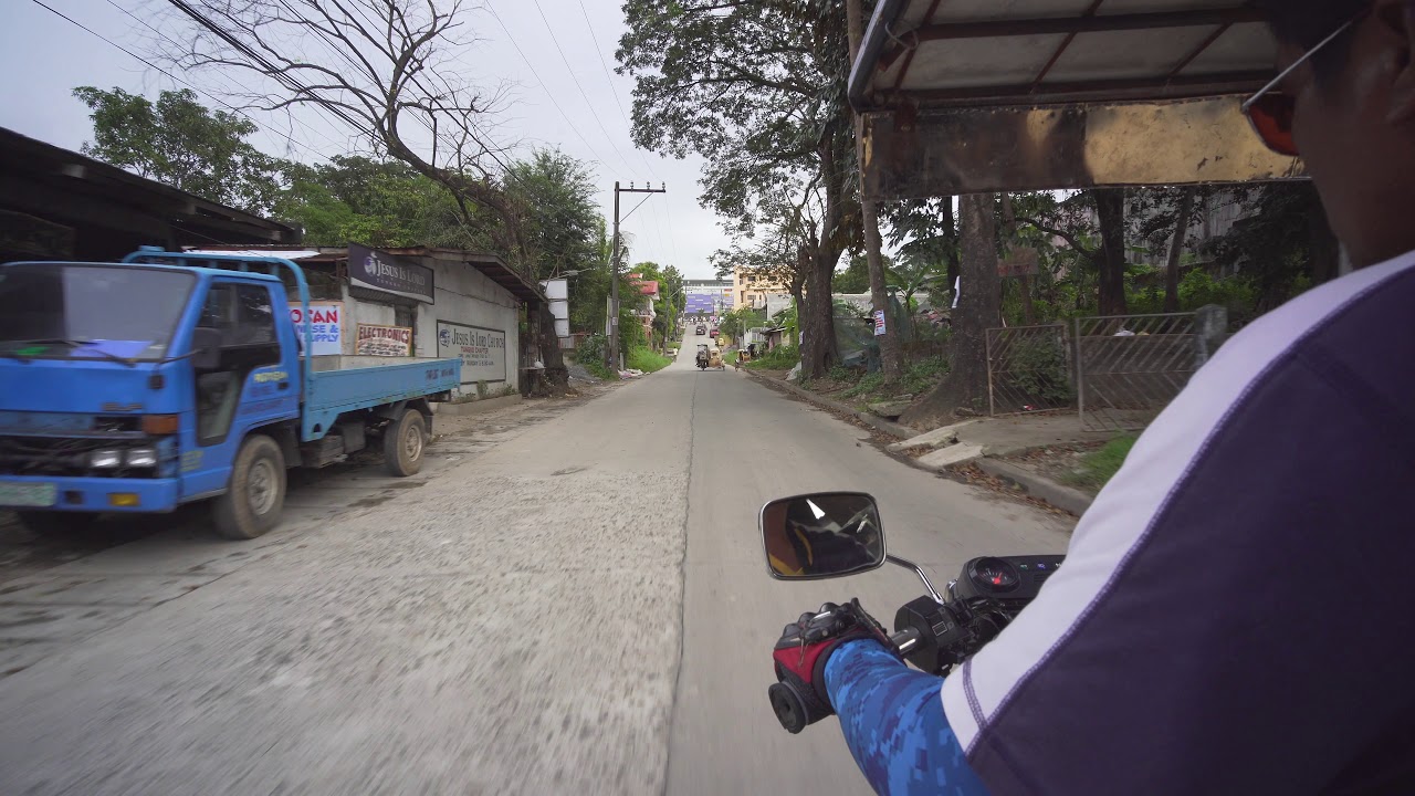 Philippines, Bulacan, trike ride from DLC Homes III to SM City SJM